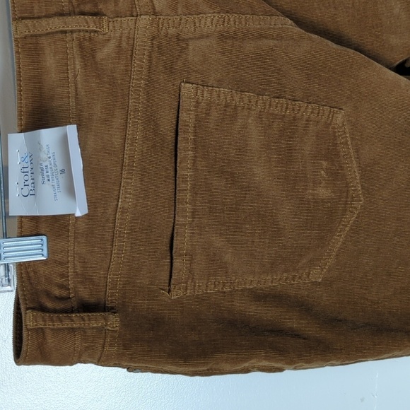 Croft & Barrow NWT Corduroy Pants - Picture 6 of 12